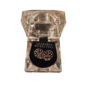 Silver Heart Earrings